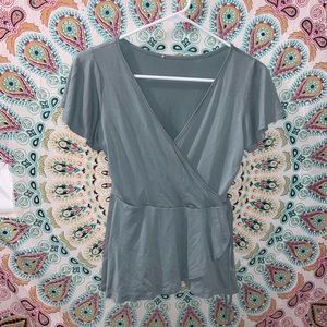Light green blouse